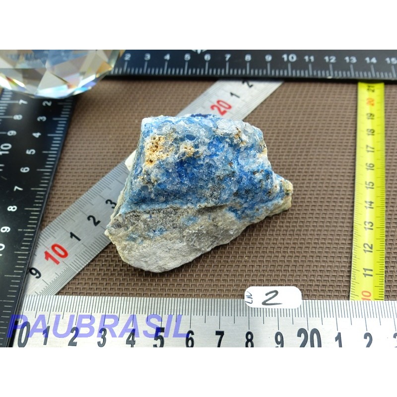 Linarite Espagne en pierre brute 191g rare
