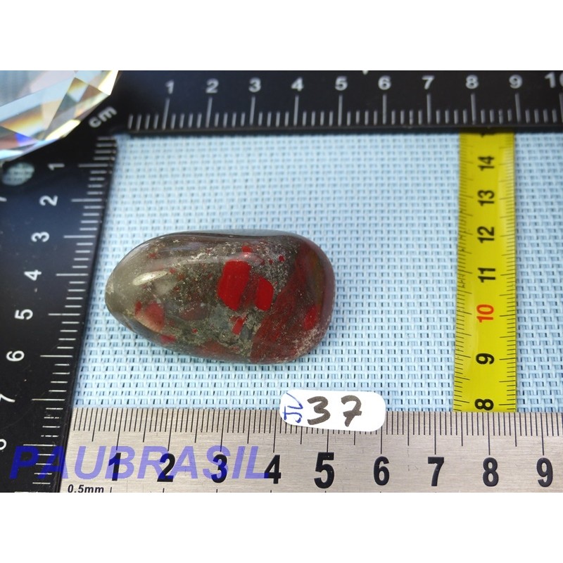 Jaspe volcanique pierre roulée de 38g