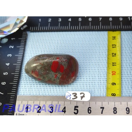 Jaspe volcanique pierre roulée de 38g Jaspe volcanique pierre roulée de 38g