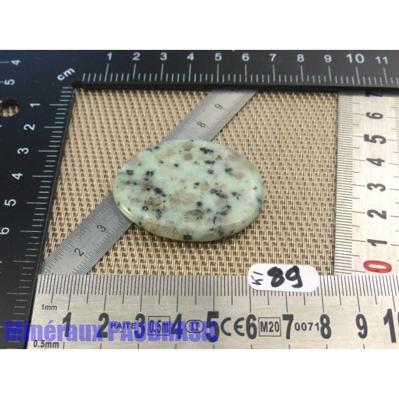 Jaspe Kiwi en Pierre plate 20gr50