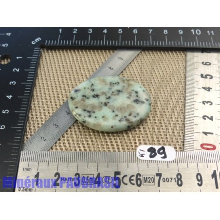 Jaspe Kiwi en Pierre plate 20gr50