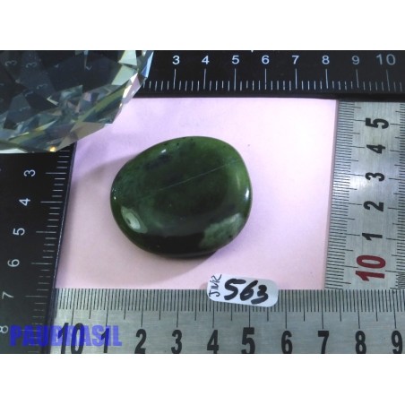 Jade Néphrite en pierre plate de 27gr50 Jade Néphrite en pierre plate de 27gr50