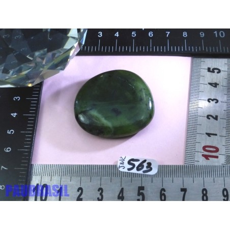 Jade Néphrite en pierre plate de 27gr50
