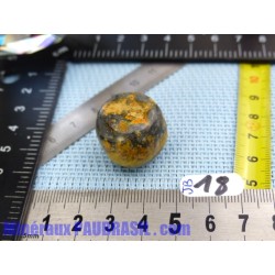 Bumblebee Jasper ou Jaspe Bourdon en Pierre roulée 17gr50