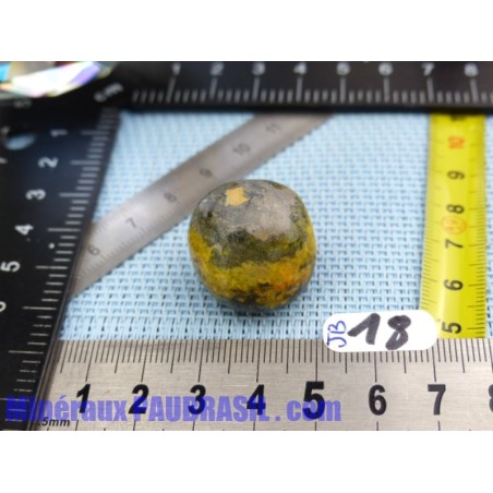Bumblebee Jasper ou Jaspe Bourdon en Pierre roulée 17gr50