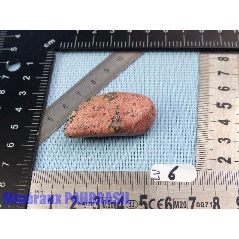 Luxullianite en pierre roulée 16gr50 Rare