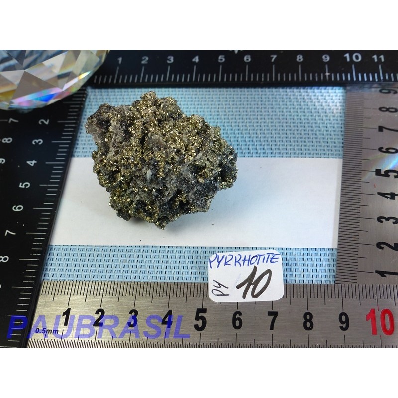 Pyrrhotite de Bulgarie en pierre brute 67g
