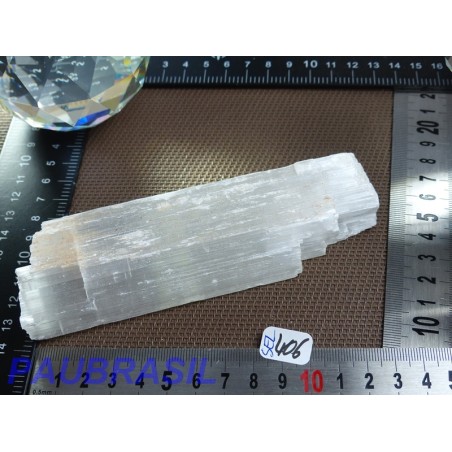 Selenite - Gypse fibreux en pierre brute de 234g