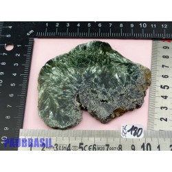 Plaque une face polie de Seraphinite 104g qualité Extra