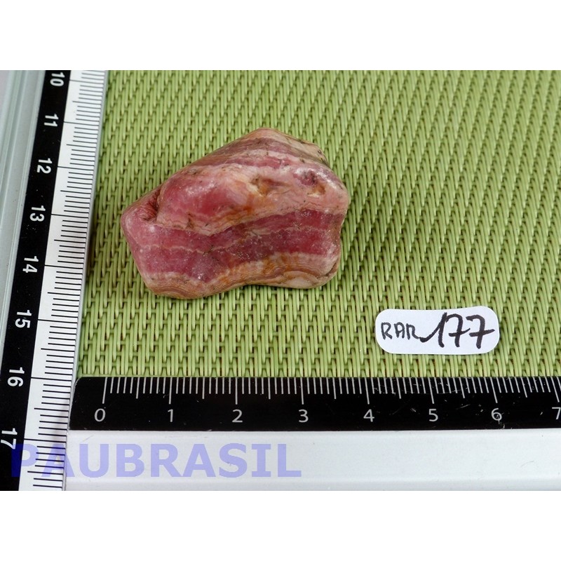 Rhodochrosite Argentine Pierre semi Roulée Q Extra 36gr