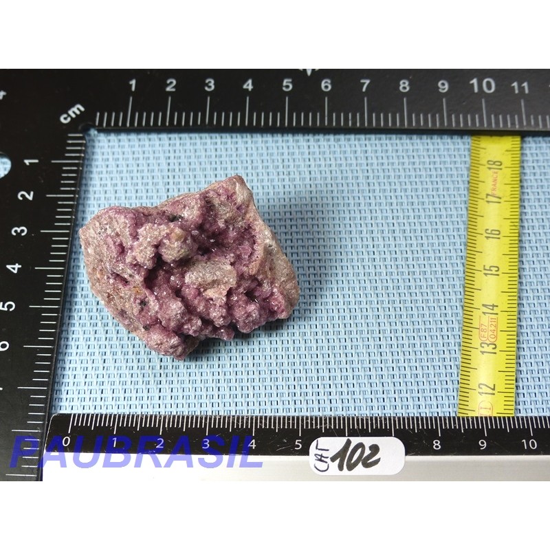 Cobaltocalcite en Pierre Brute Q Extra 48g