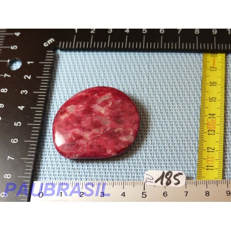 Thulite - Zoïsite rouge en pierre plate de 33g Thulite - Zoïsite rouge en pierre plate de 33g