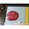 Thulite - Zoïsite rouge en pierre plate de 33g