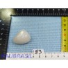 Quartz neige en pierre roulée de 19gr