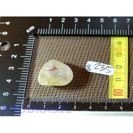 Quartz à inclusions de rutile du Minas Gerais Brésil 9gr Quartz à inclusions de rutile du Minas Gerais Brésil 9gr