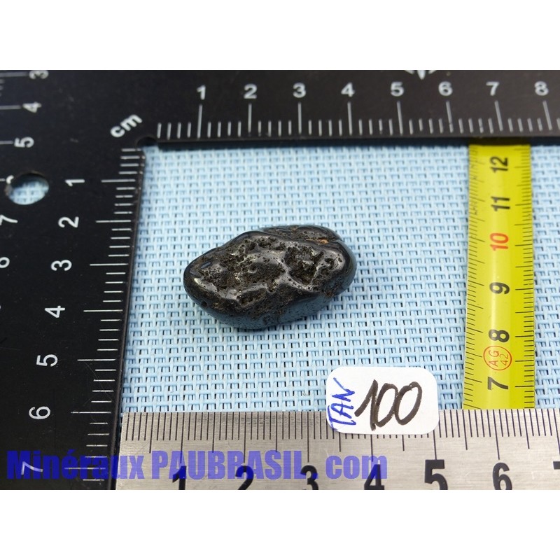 Tantalite pierre semi roulée 17gr20