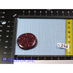 Porphyre Imperial en Pierre Plate Mini 9g