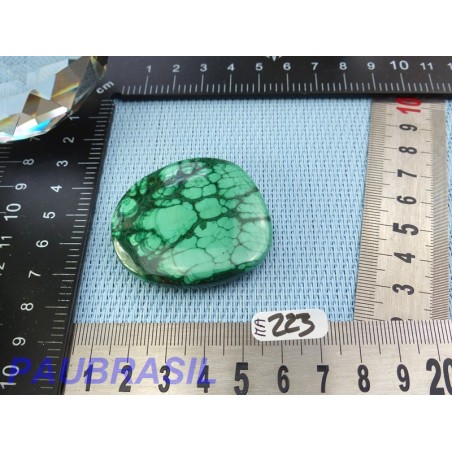 Malachite en pierre plate Q Extra 41gr