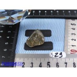 Quartz Actinolite pierre roulée Brésil 9g rare