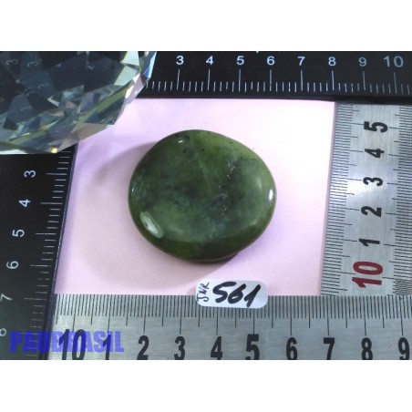 Jade Néphrite en pierre plate de 28gr50