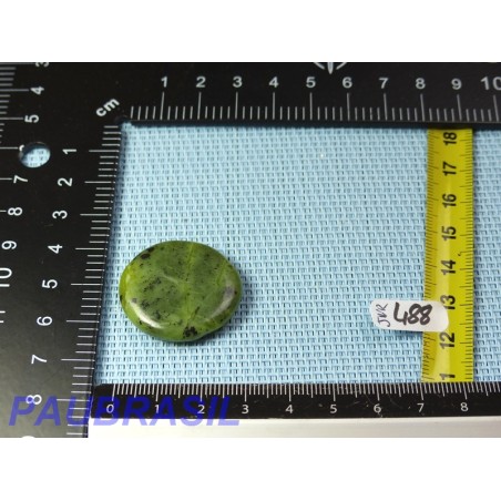 Jade Néphrite en mini pierre plate 8g Jade Néphrite en mini pierre plate 8g