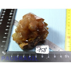 Druse Quartz Hematoïde Maroc Q Extra 192gr RARE