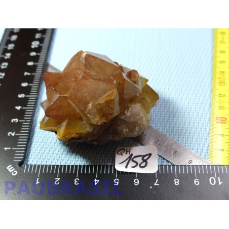 Druse Quartz Hematoïde Maroc Q Extra 192gr RARE