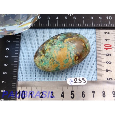 Chrysocolle en savonnette polie Q Extra 85g Chrysocolle en savonnette polie Q Extra 85g