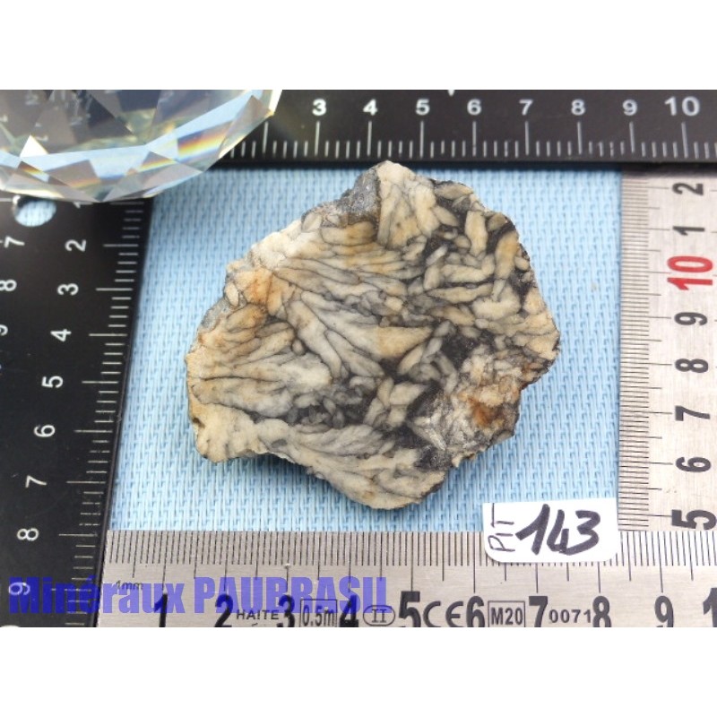 Pinolite en pierre brute sciée 75g Autriche