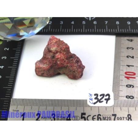 Cinabre - Cinnabre - Cinnabarite brute 40gr50