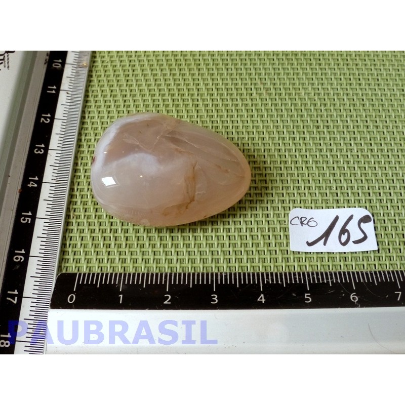 Calcedoine Rose en pierre roulée de 26g