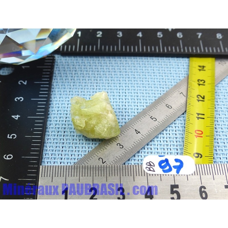 Brazilianite ou Brazillianite en Pierre Brute 7g