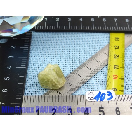 Brazilianite ou Brazillianite en Pierre Brute 5g