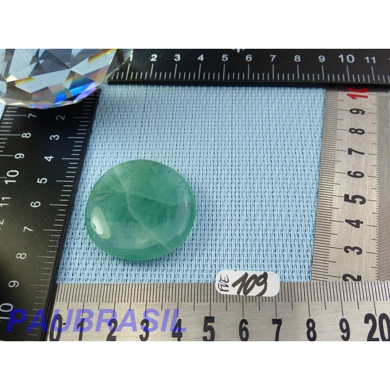 Fluorine - Fluorite Verte en Pierre Plate 25gr