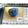 Fluorine Fluorite Bleue et violette pierre roulée 33g Q Extra
