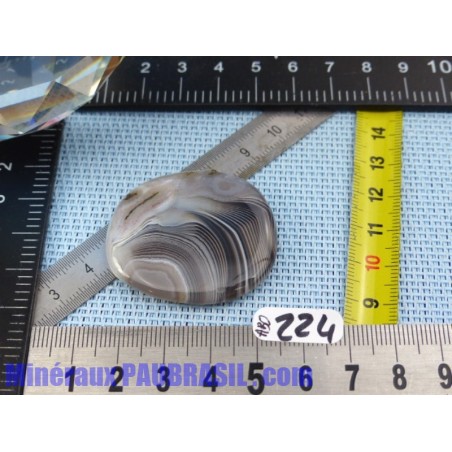 Agate Botswana en Pierre Plate Mini 17g Q Extra