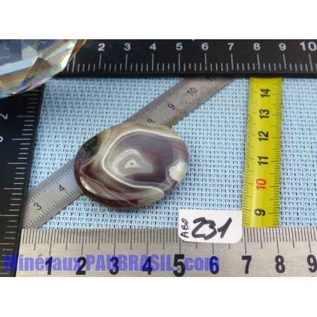 Agate Botswana en Pierre Plate Mini 14g Q Extra