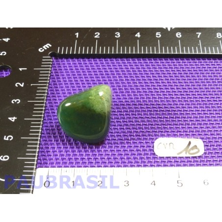 Calcédoine Verte Silicates de Fer en pierre roulée 13g Calcédoine Verte Silicates de Fer en pierre roulée 13g