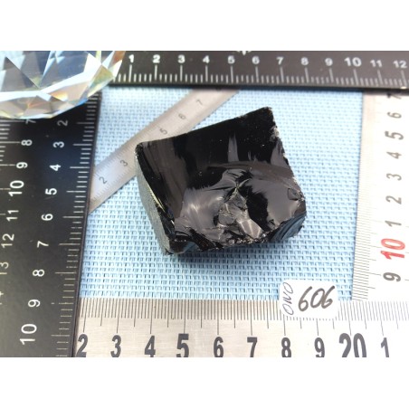 Obsidienne noire en Pierre Brute de 79gr50