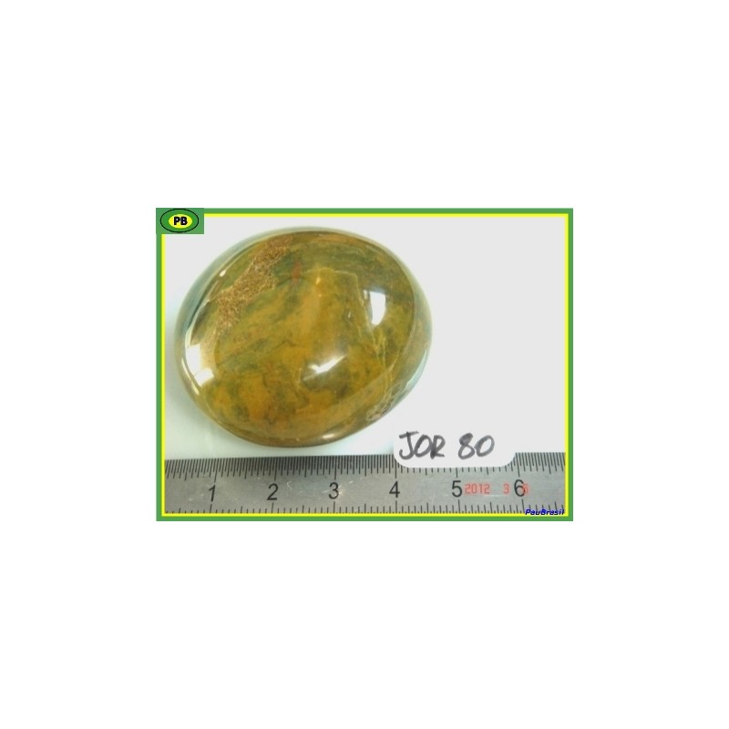 Jaspe Orbiculaire Poli Q Extra de Madagascar 73g