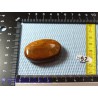Jaspe jaune en pierre plate de 30g du Brésil