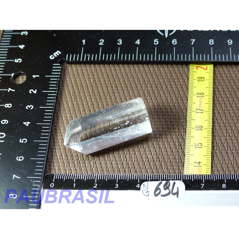 Pointe Reiki en Cristal de Roche 42mm 21gr