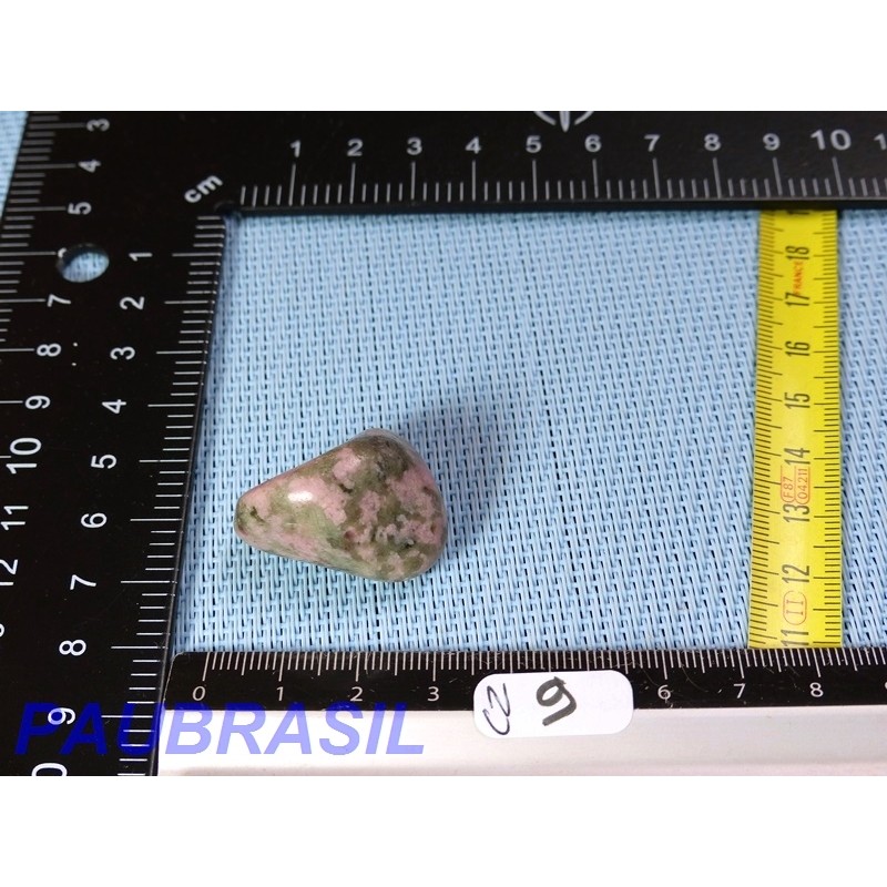 Clinozoisite - Clinothulite en pierre roulée 16g