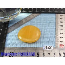 Calcite Orange Q Extra Pierre Plate 31g