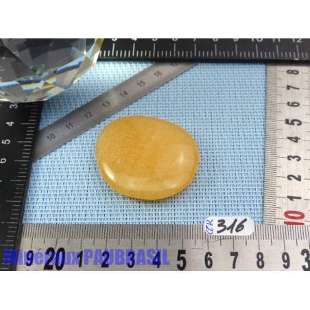 Calcite Orange Q Extra Pierre Plate 31g