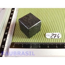 Cube poli en Hématite Q Extra 33g 20mm