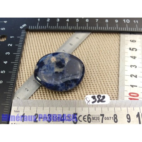Sodalite ou Ackmanite Q Extra pierre plate 26g