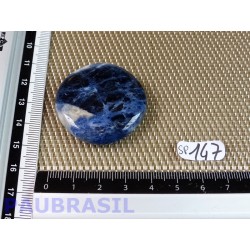 Sodalite ou Ackmanite Q Extra pierre plate 19g