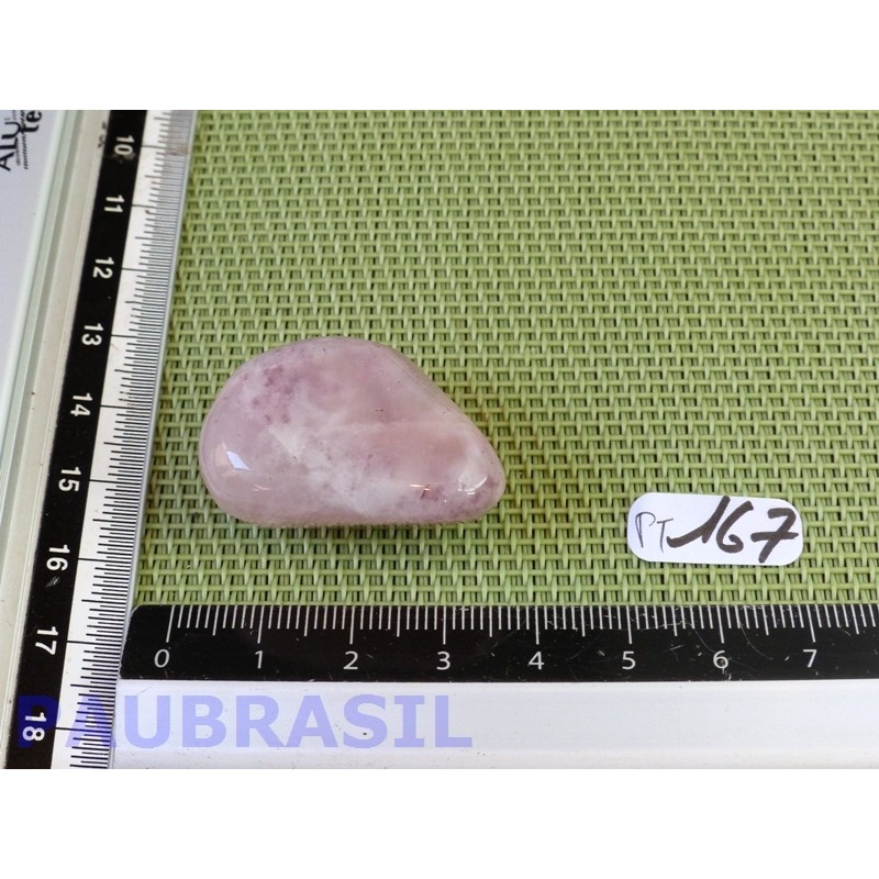 Petalite rose en Pierre Roulée 18g