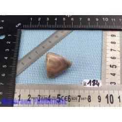 Agate rose naturelle du Botswana pierre roulée 18gr50 Q Extra